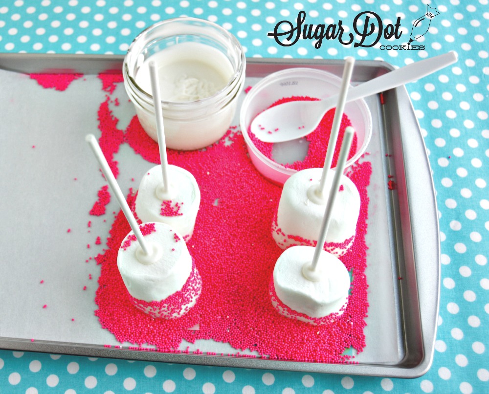 Allow them to cool. Place in refrigerator for about five minutes if you'd like.