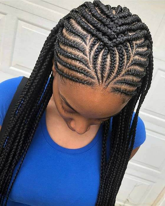 50 Awesome Cornrow Braids Hairstyles That Turn Head In 2021