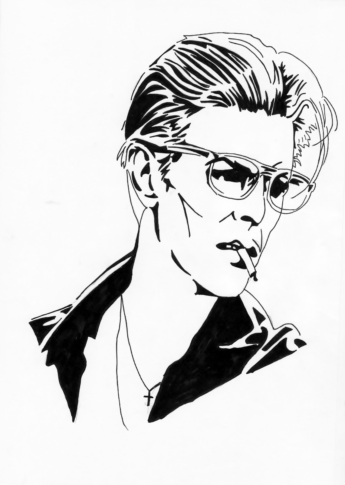 david bowie coloring pages - photo #26