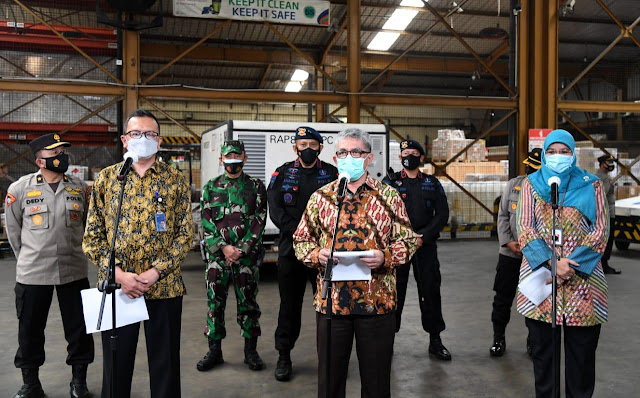 Jutaan Dosis Bahan Baku Vaksin Covid-19 Datang Lagi ke Indonesia