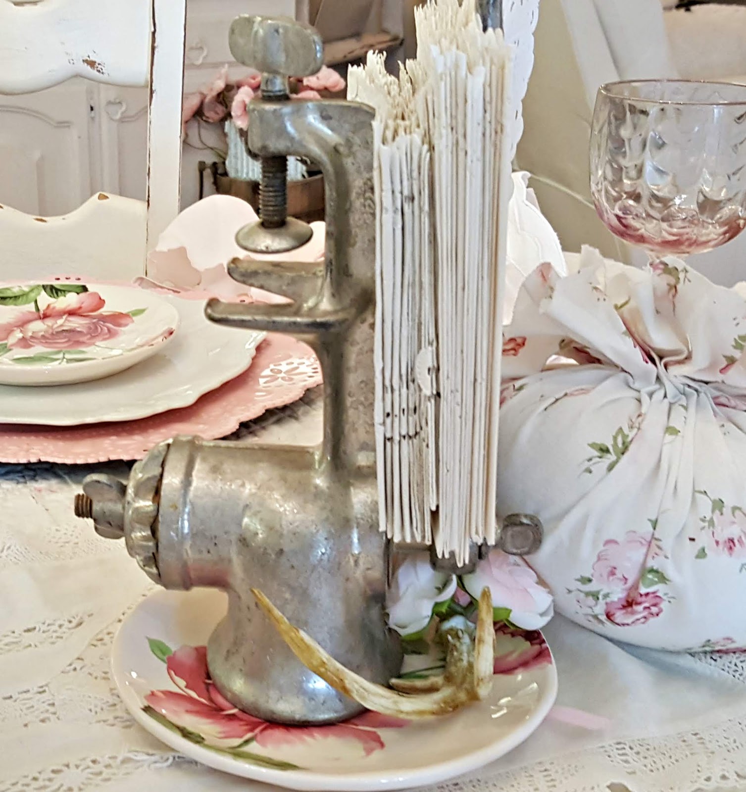 Penny's Vintage Home How to Repurpose a Vintage Meat Grinder