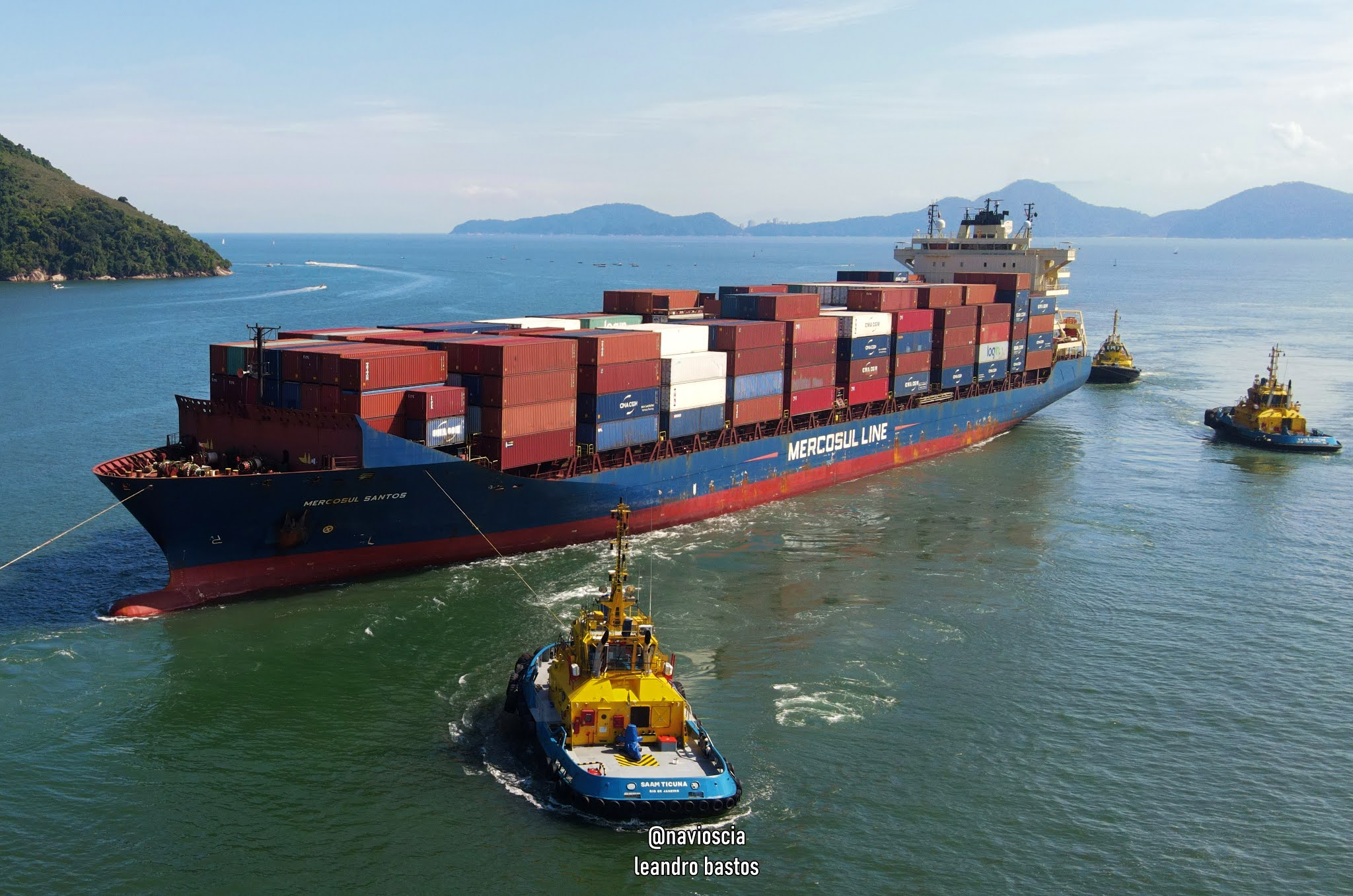 Navios de Santos & CIA abril 2021