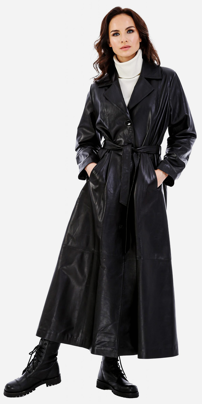 Leather Coat Daydreams: A new long leather coat!