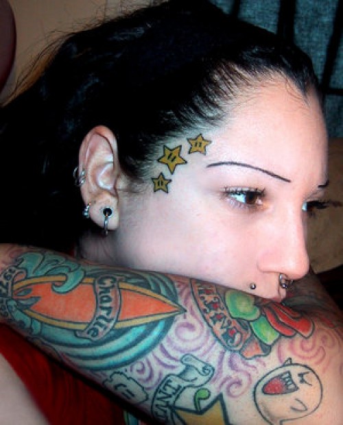 Labelleveg Tattoo Face Tattoos For Hot Girls 2012