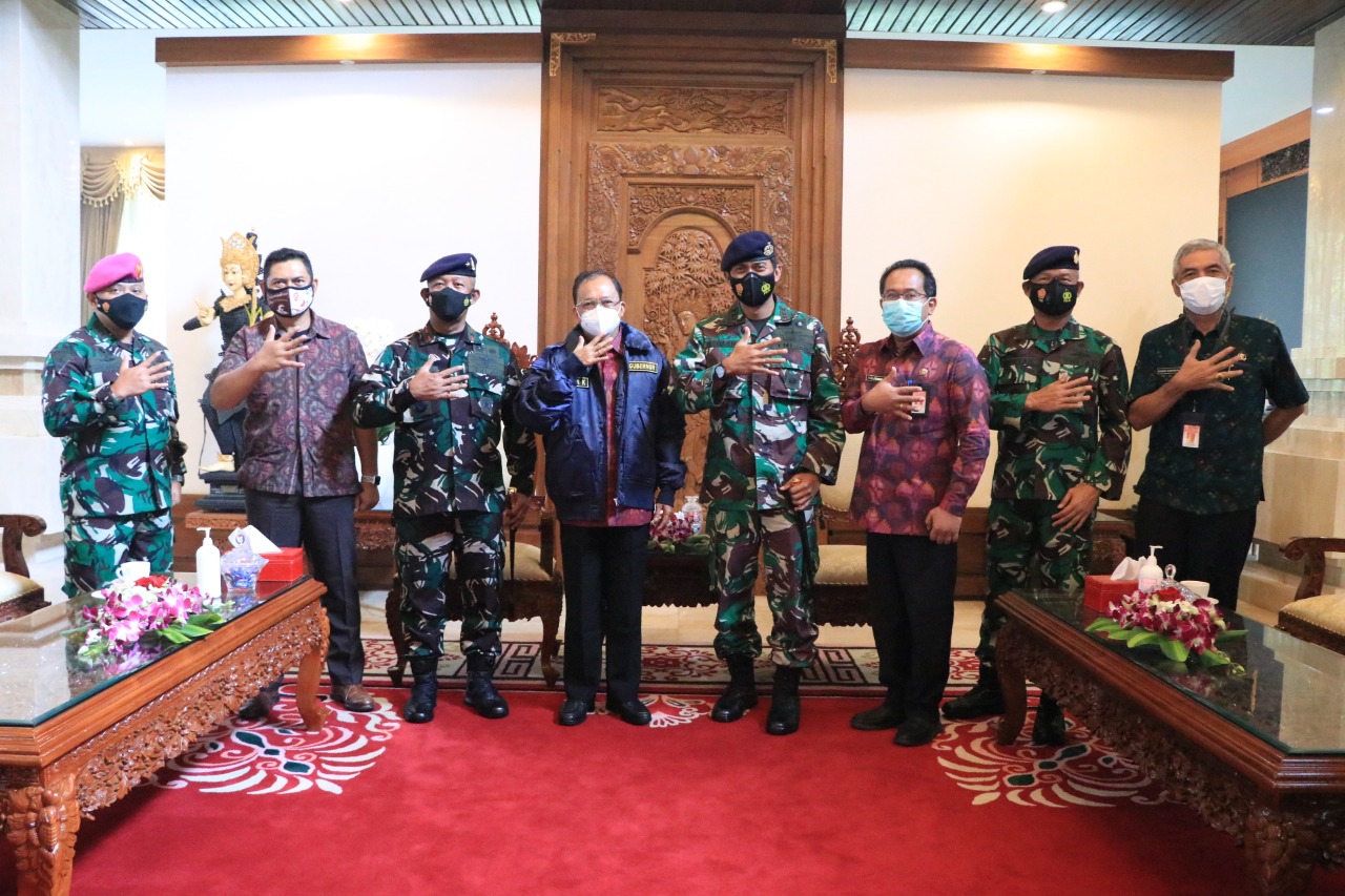 Danlantamal V Terus Perkuat Sinergi Jaga Bali sebagai Daerah Tujuan Wisata
