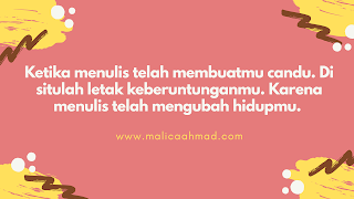 Menulis obat hati