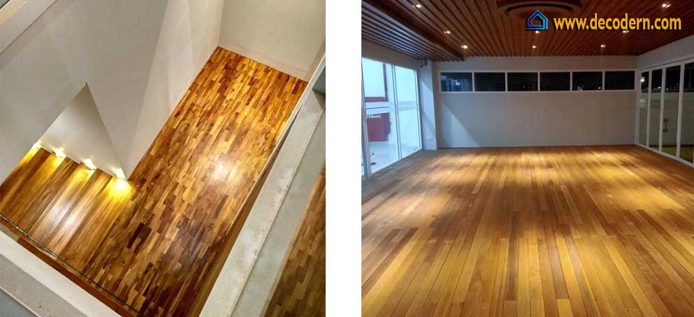 lantai kayu indoor