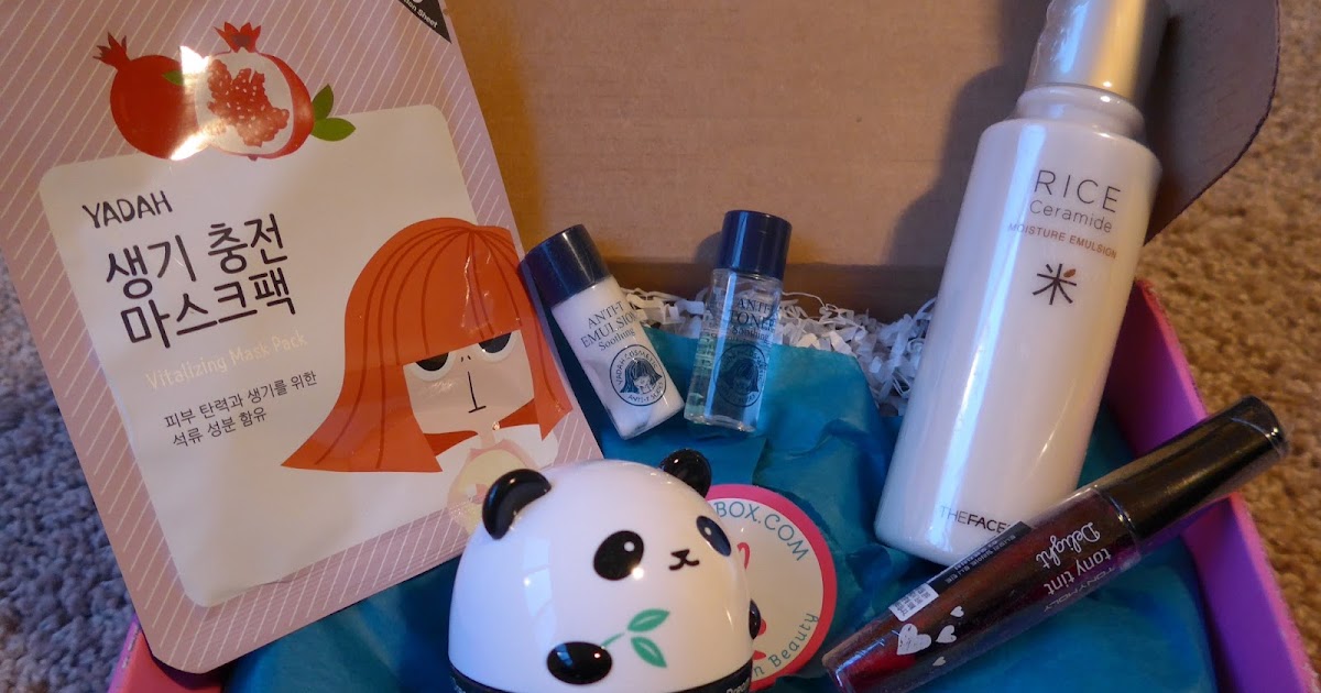 August 2015 Mishibox KBeauty Subscription Box Review and Unboxing