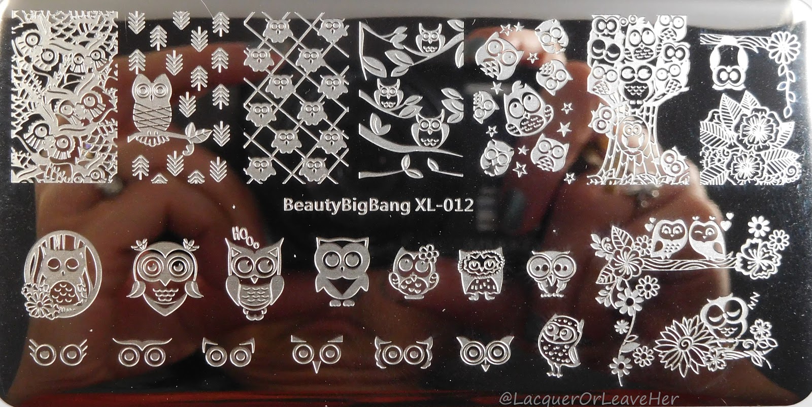 vaak Hoe dan ook een paar Lacquer or Leave Her!: BeautyBigBang Stamping Plate set BBB XL-011 to BBB XL -016