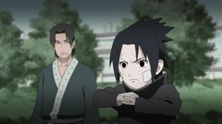 O dia que o Itachi ensinou o Katon para o pai do Sasuke