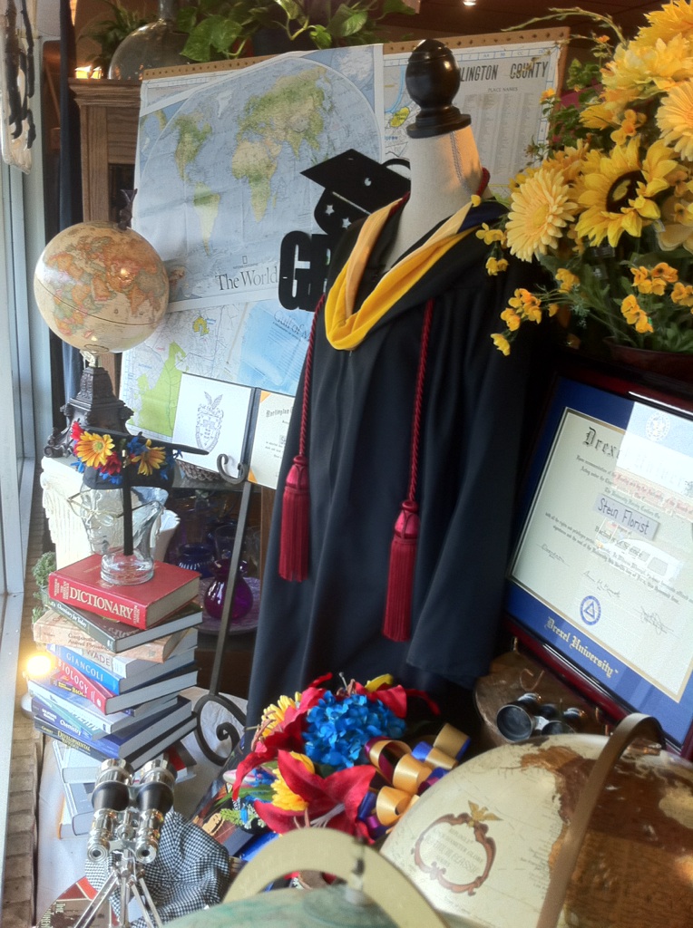 The Enchanted Petal window display