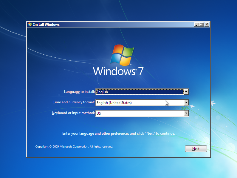 Cara Install dan Install Ulang Windows 7+ dengan Flashdisk