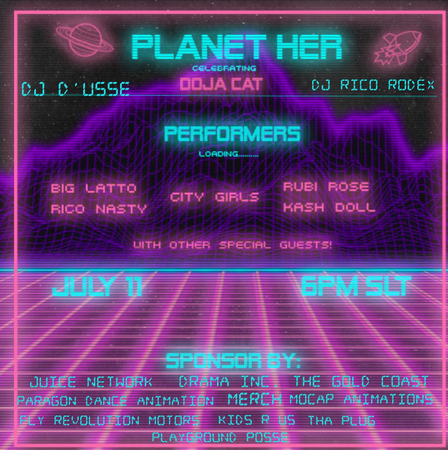 GOLDs Updates and Details HER CELEBRATING DOJA CAT