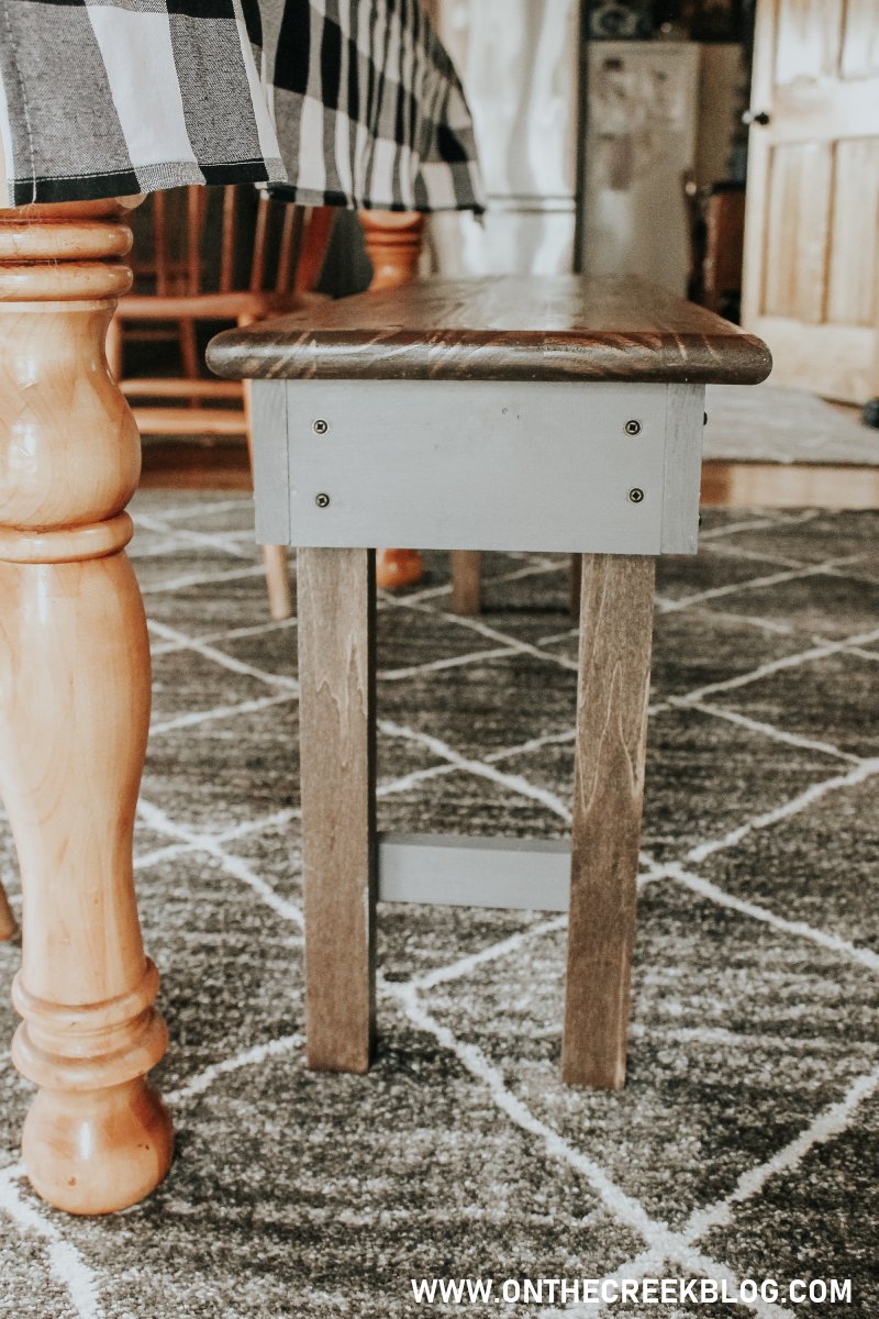 I Tried Aldi Furniture Chalk Paint Tiff W. on the creek blog