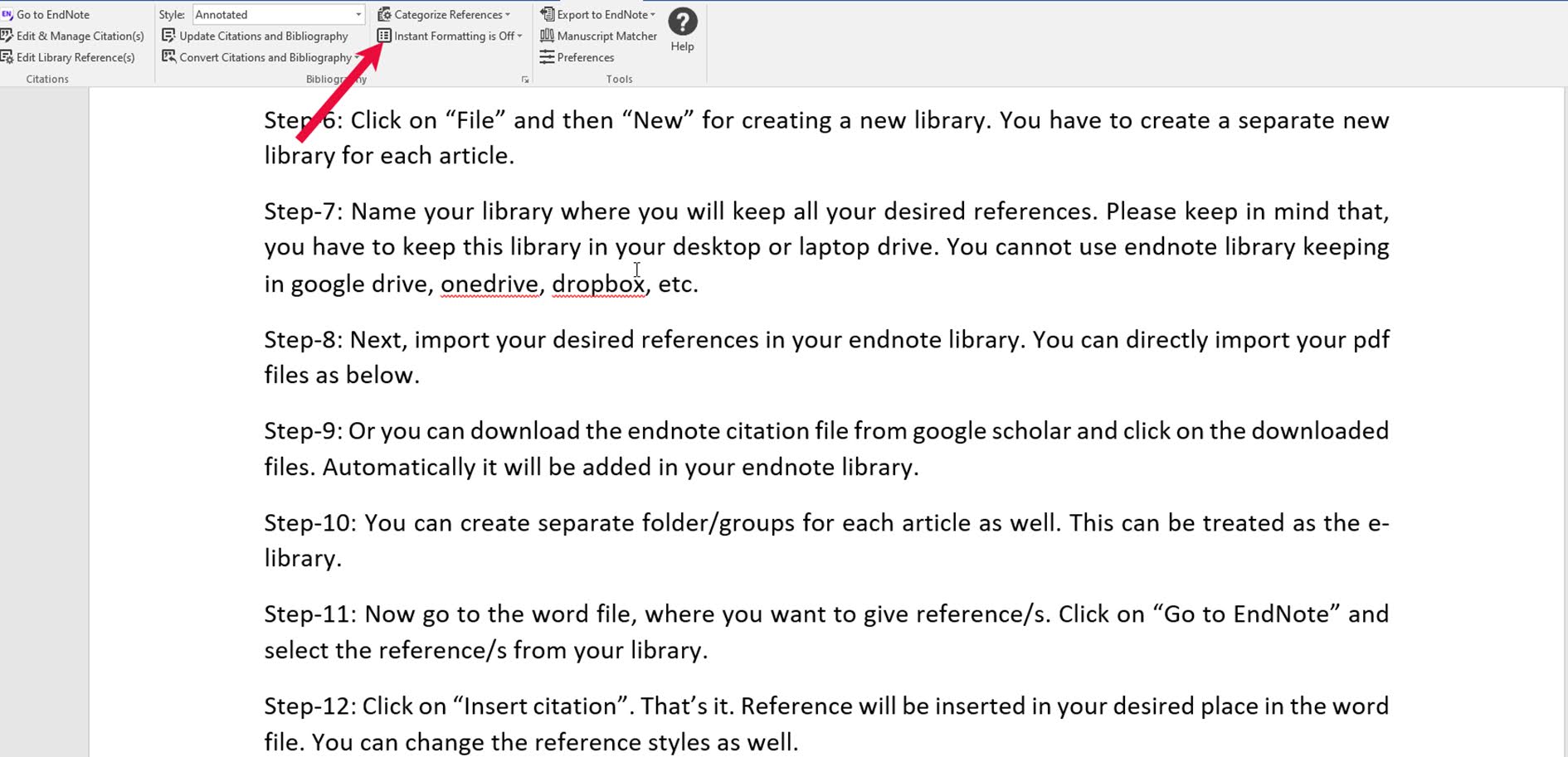 9. Reference Management by using EndNote