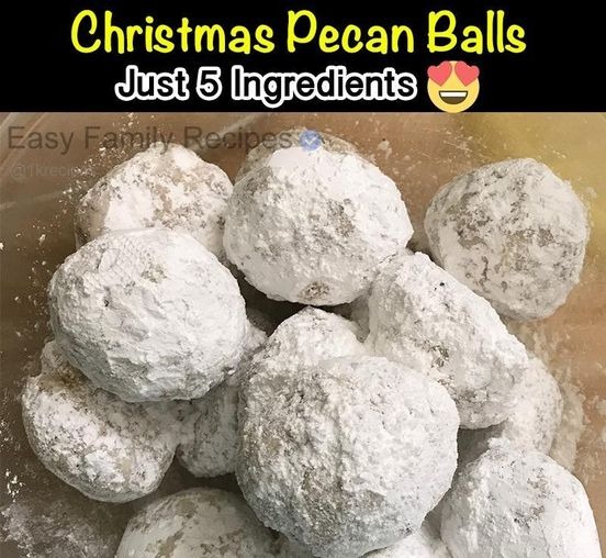 EASY CHRISTMAS PECAN BALLS - PIONEER WIFE