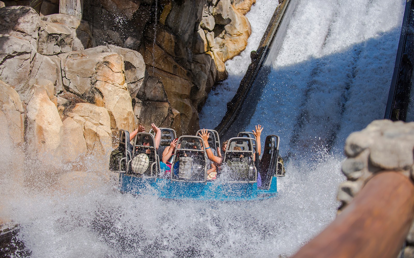 Splashdown at Grizzly Peak