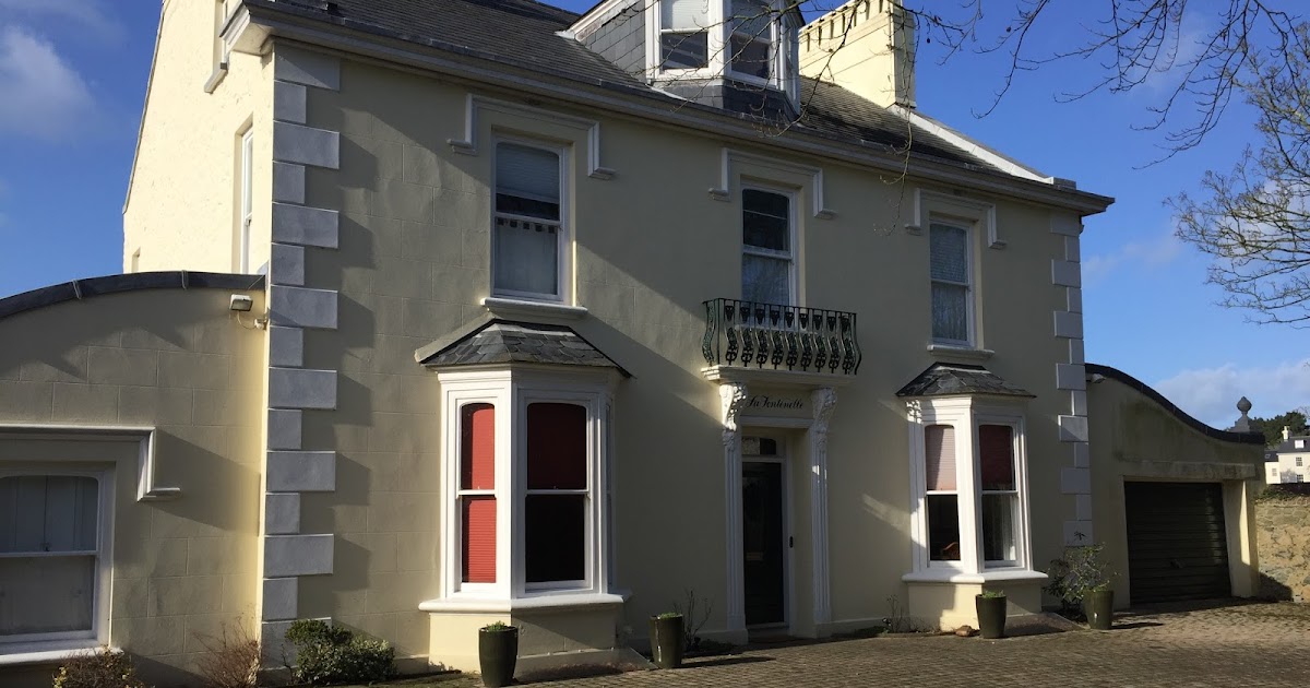 Reed and Linda in England Home in Guernsey