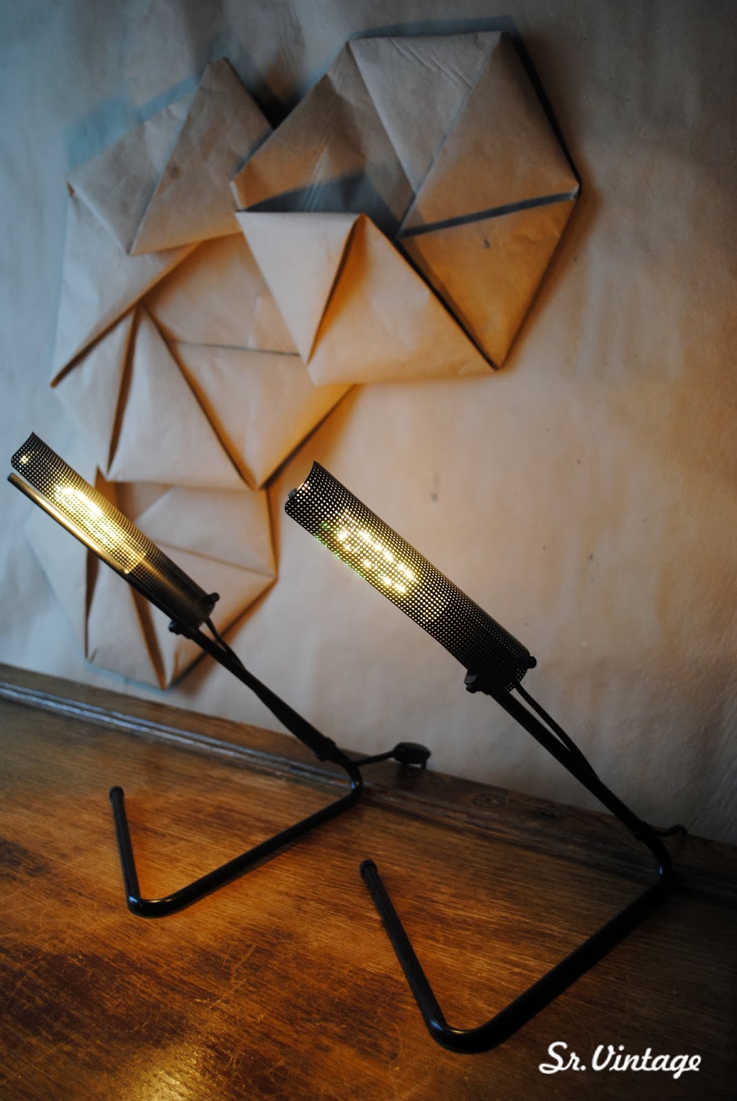 SrVintage Shop // Tienda de decoración Vintage Retro Chic Lámparas