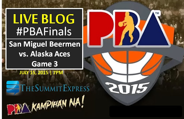 San Miguel Beermen vs. Alaska Aces PBA Finals Game 3