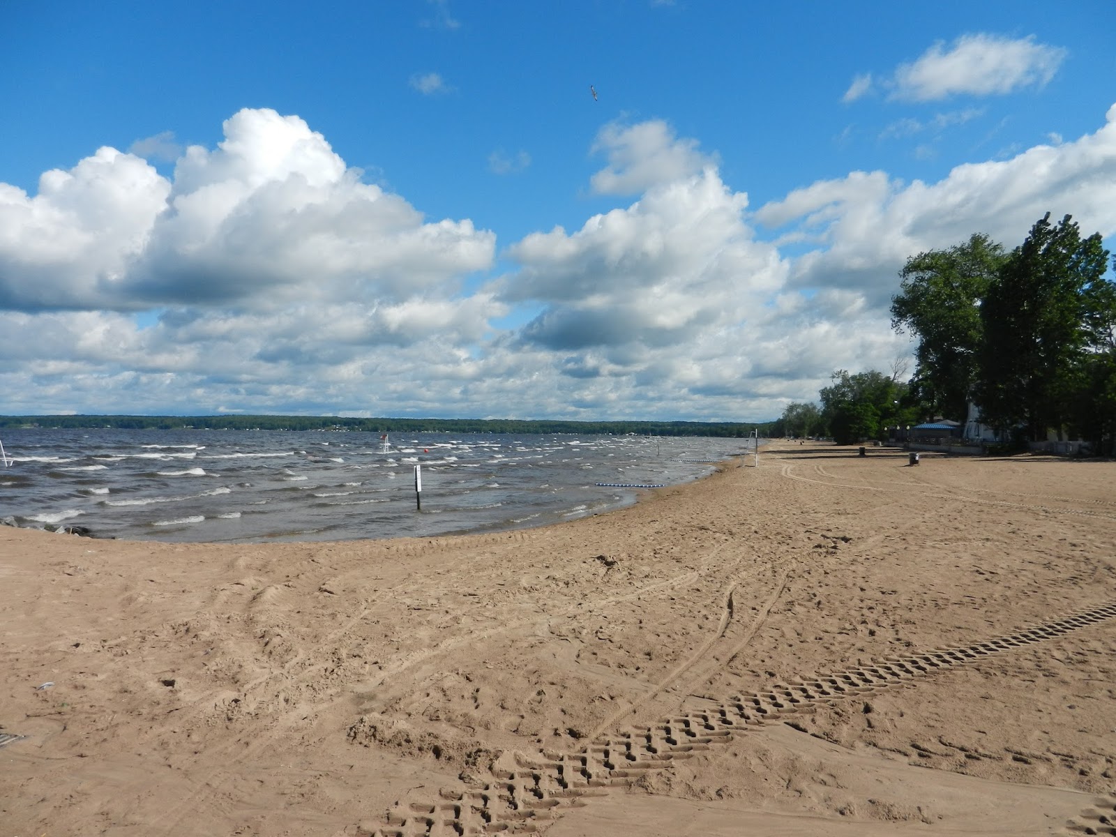 Travels on M/V Santorini Where's the beach Sylvan Beach NY!