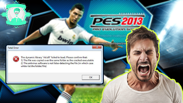 حل مشكلة ملف rld.dll في pes2013