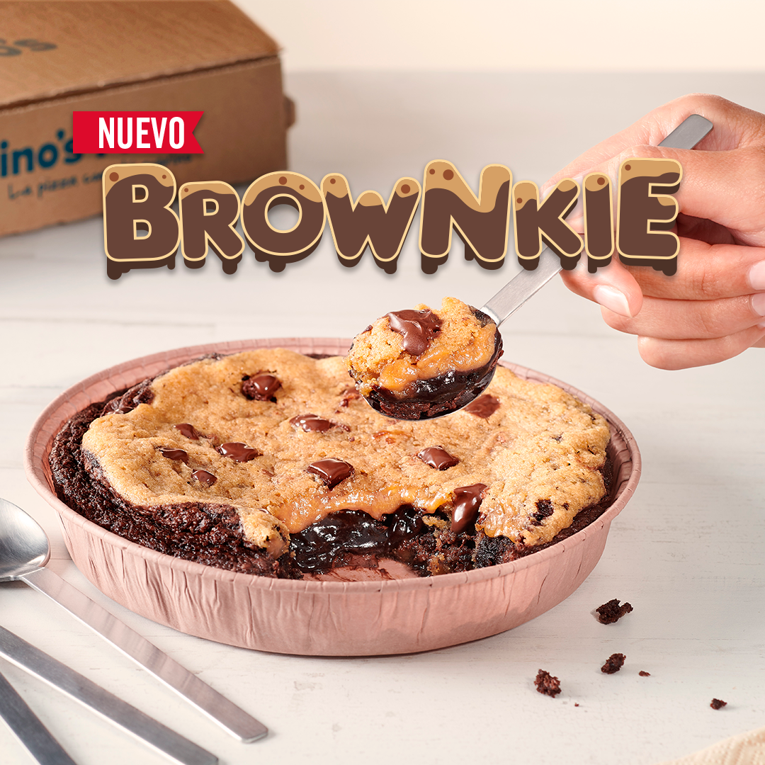 DOMINO´S LANZA “BROWNKIE” UN DELICIOSO POSTRE MEZCLA DE BROWNIE Y COOKIE