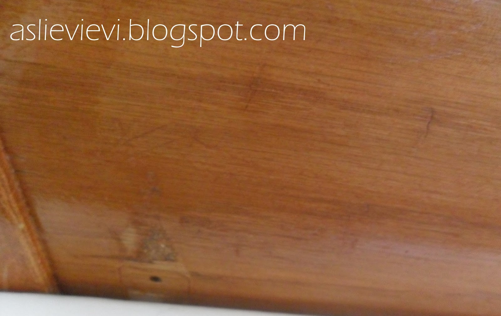 AsliEviEvi Mobilya çiziklerine doğal çözüm