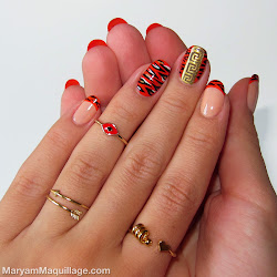 nails pattern nail greek tiger rings side iconosquare