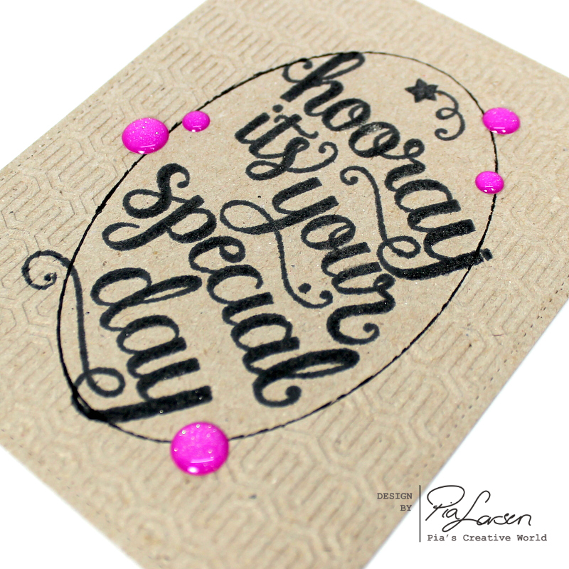 Pia's Creative World Embossing Diffuser Cards with Mama Elephant
