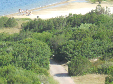 sentiero per la spiaggia