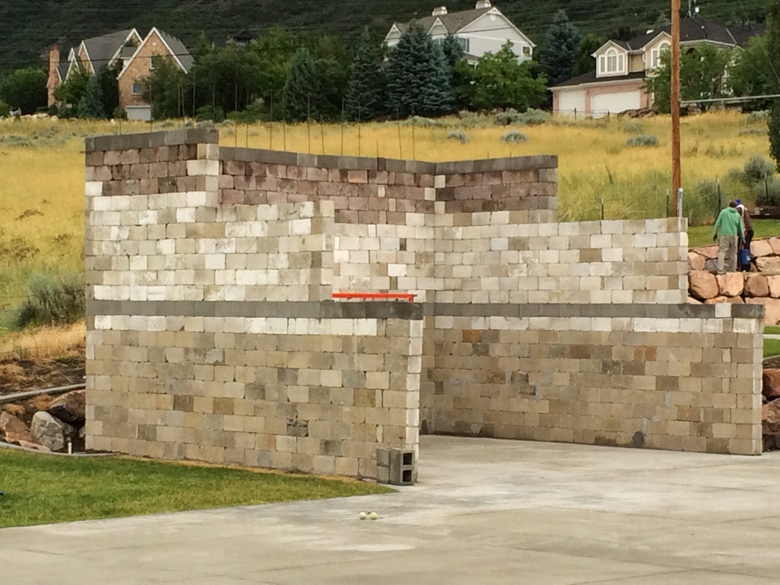 DIY Projects Building an Outdoor Racquetball Court