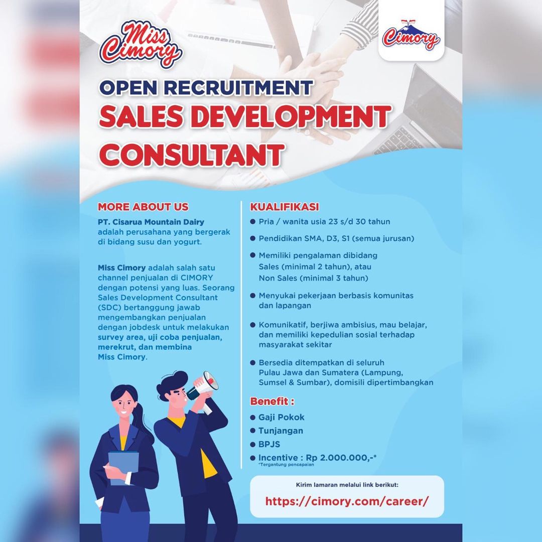 Lowongan Kerja Pt Cisarua Mountain Dairy 2021 Karir Bandar Lampung