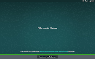 WhatsApp neuer User Zustimmung Nutzungsbedingungen und Datenschutzrichtlinie Screenshot WhatsApp neuer User Zustimmung Nutzungsbedingungen und Datenschutzrichtlinie