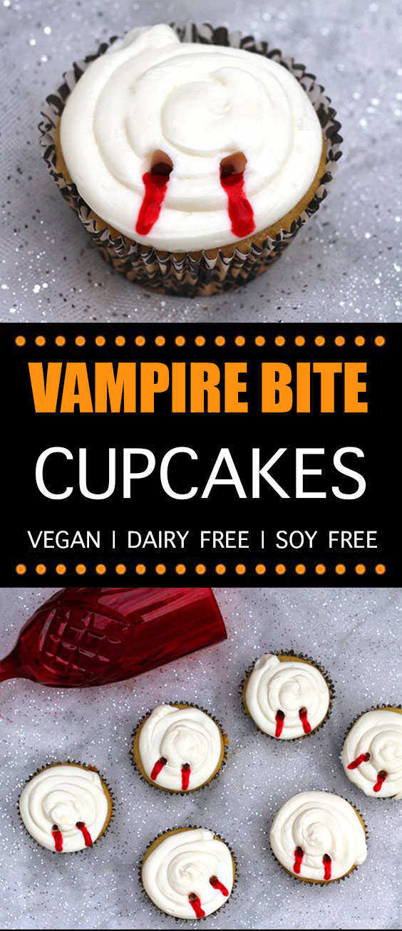 Vampire Bite Cupcakes Vampire Bite Cupcakes