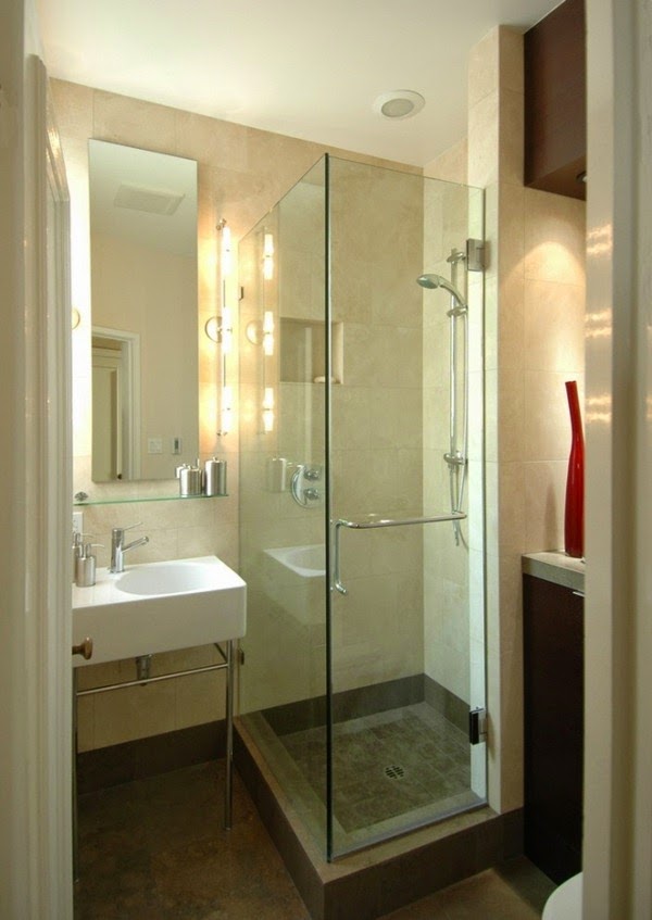 Ideas for small bathrooms – the square skillfully exploit