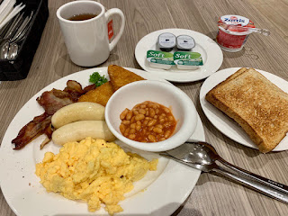 American breakfast set