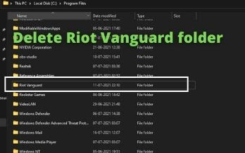 Fix Vanguard not Initialized error code 57