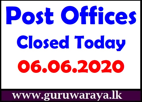 Post Offices Closed Today