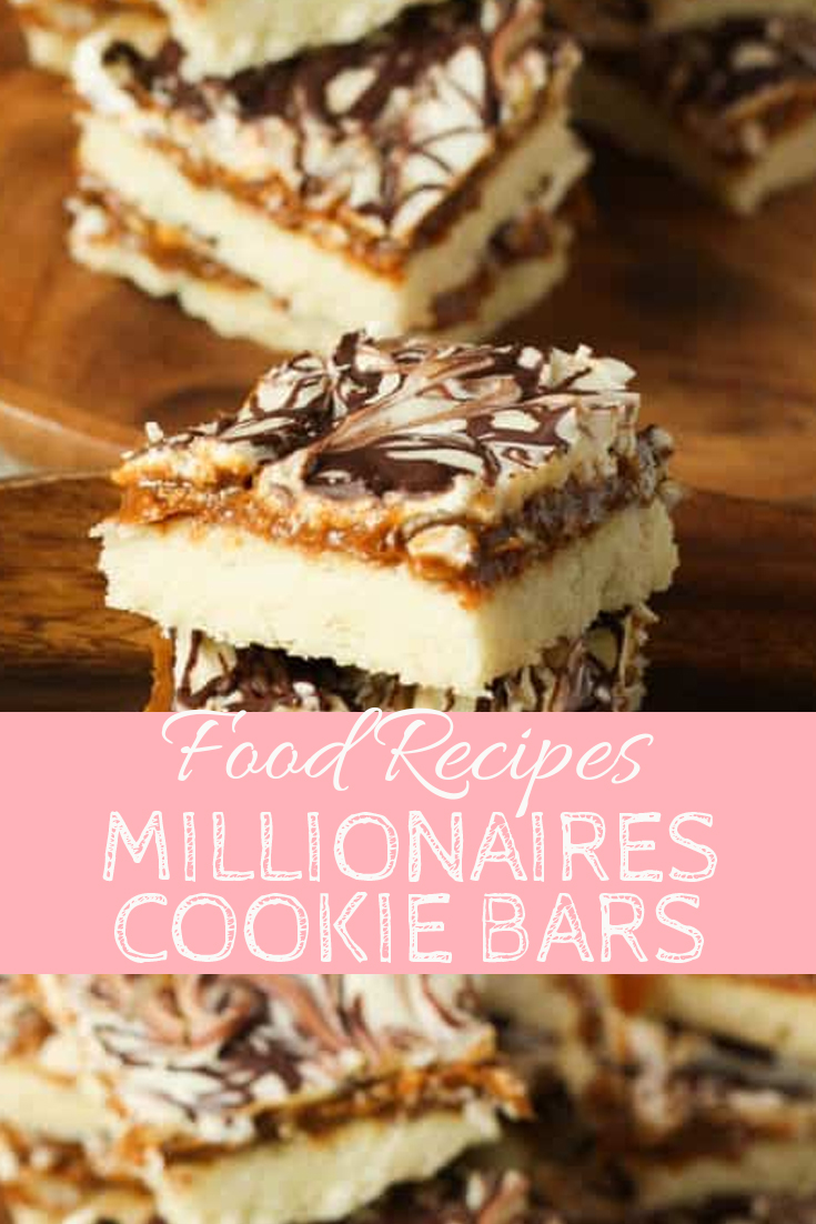 MILLIONAIRES COOKIE BARS Healthy Food
