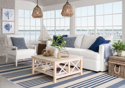 Nautical Designer Living Rooms