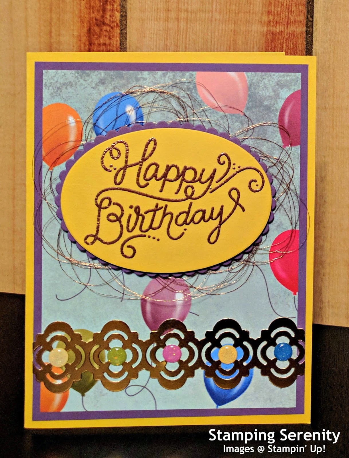 Stamping Serenity: Birthday Delivery For #tttc015
