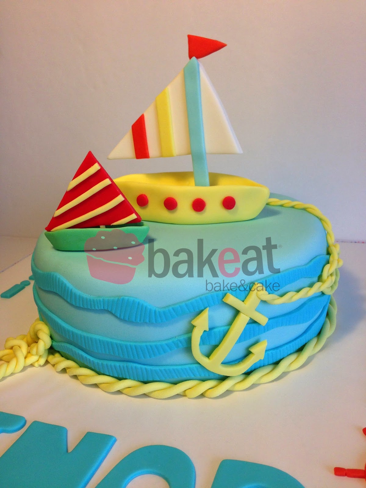 Deniz Temalı Pasta