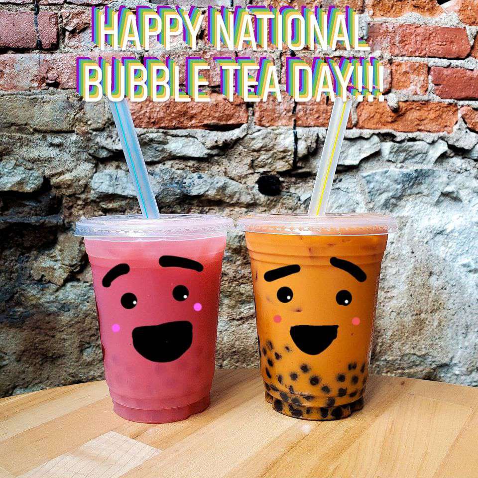 National Bubble Tea Day Wishes Images What's up Today