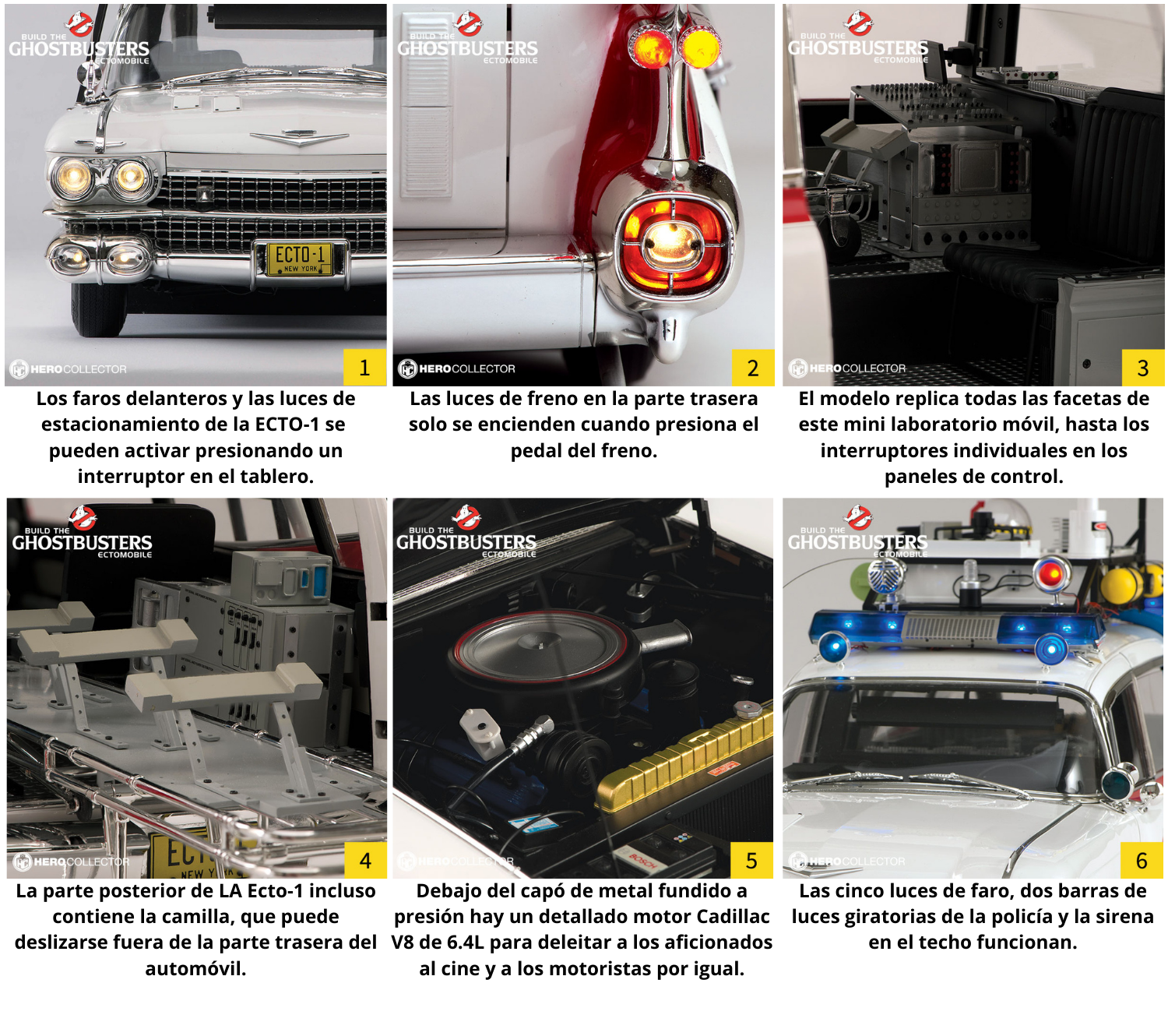 ecto-1- scale 1:8 eaglemoss collections