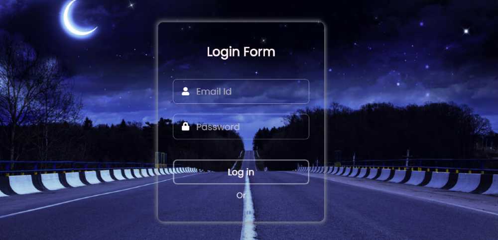 Create a login button within the login form
