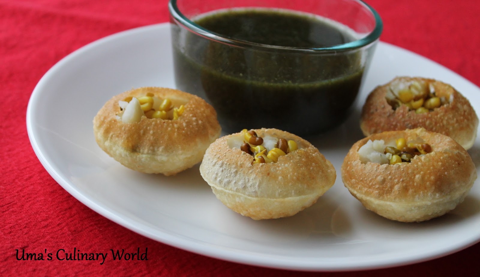 Homemade Pani Puri / Gol Gappe / Puchka