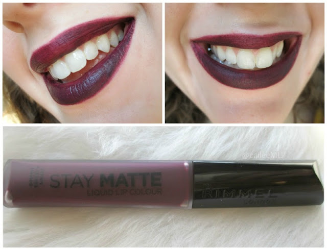 Rimmel 'Midnight' Stay Matte Liquid Lipstick | Reviewed & Swatched!