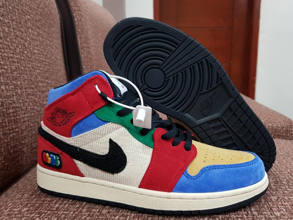 blue the great air jordan 1