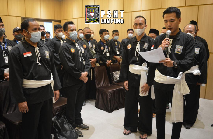 Pelantikan Tim Lembaga Hukum dan Advokasi (LHA) PSHT Provinsi Lampung
